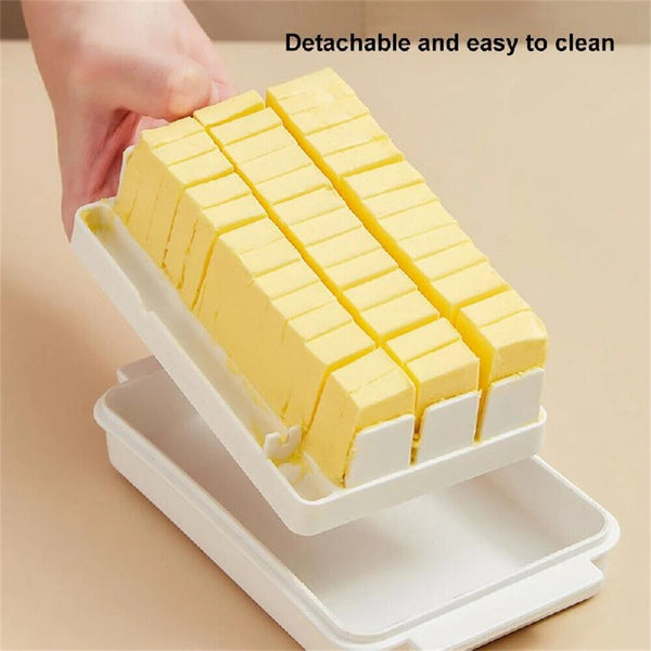 Butter Storage Case Food Butter Cheese Serving Storage Dish Container Box Lid