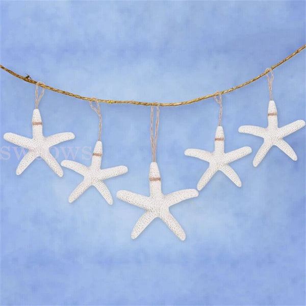 5/30x Finger Starfish Sea Star Table Wedding Artificial Beach Craft Decoration