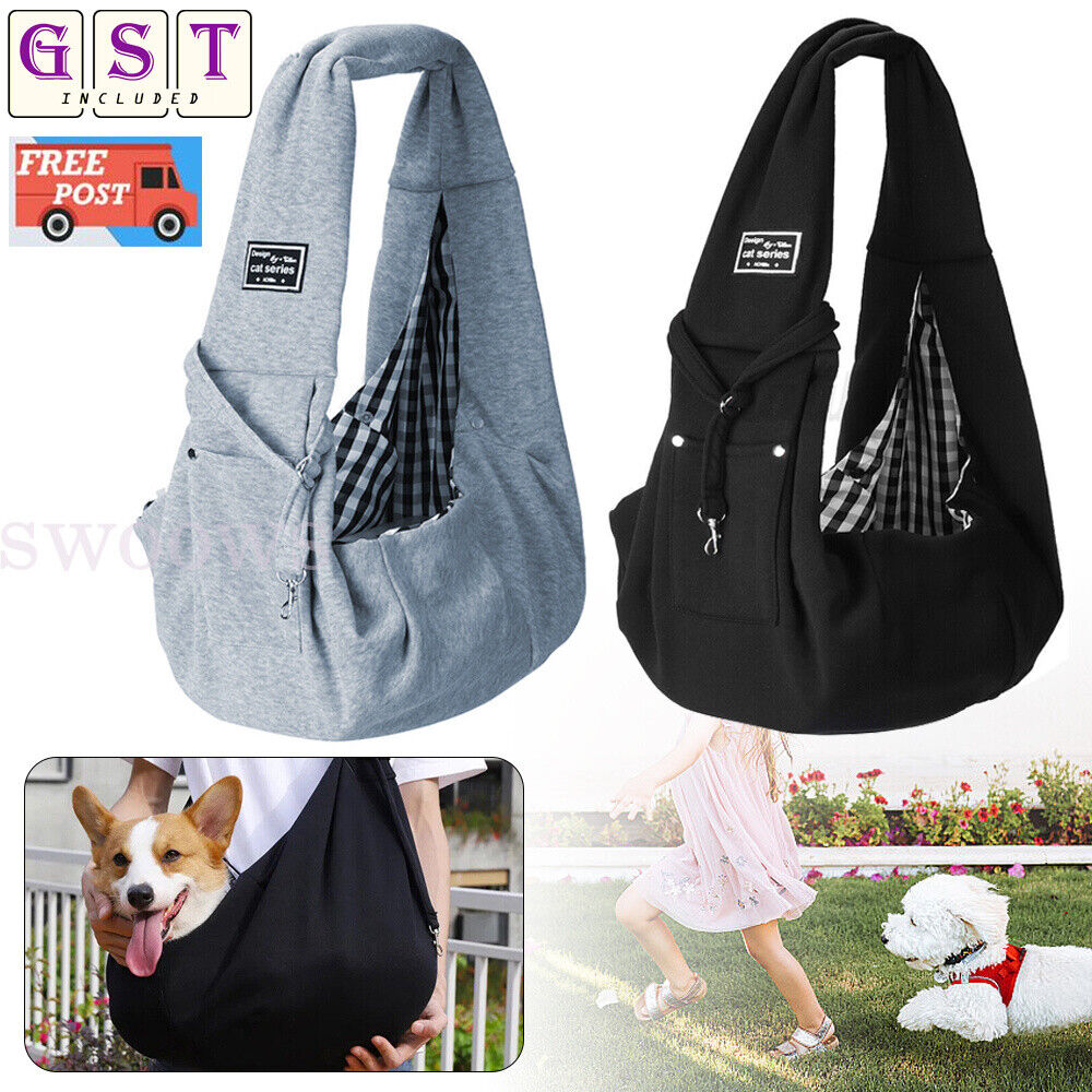 Pet Dog Cat Puppy Carry Bag Carrier Travel Outdoor Shoulder Pouch Sling Backpack