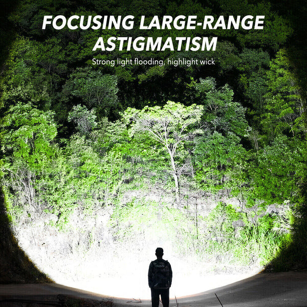 Rechargeable LED Headlamps Flashlight Torch Head Light Waterproof Work Lamp AU