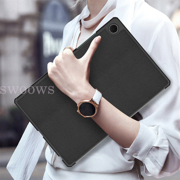 Tablet Case Leather Flip Folio Stand Cover For Samsung Galaxy Tab A9 + A8 S9 FE