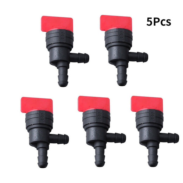 5Pcs Inline Fuel Tap Valve Ride On Mowers Lawn Mowers For Briggs Honda