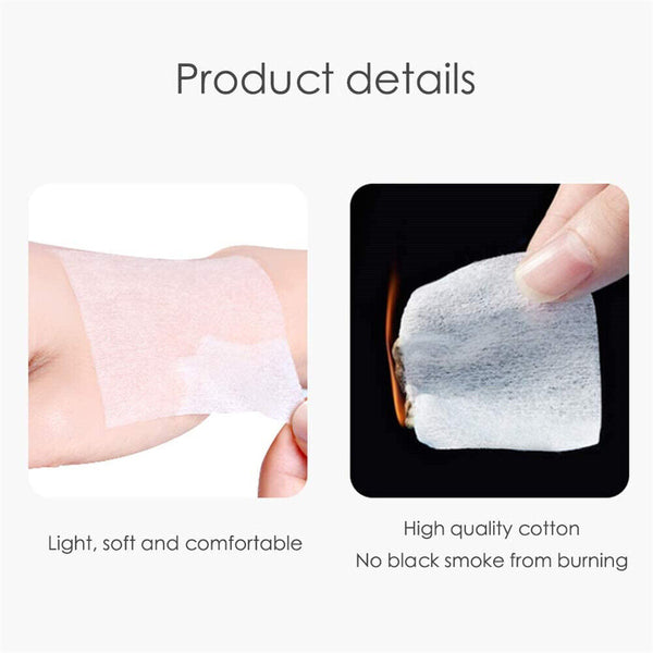 Cotton Pads Natural Cotton Makeup Remover and for Facial Cleansing Cotton Pads