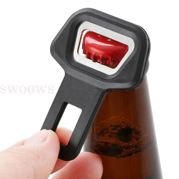 Bottle Opener Car Seat Belt Design Barware Tool Beer Locking Clip Gift up to 4x