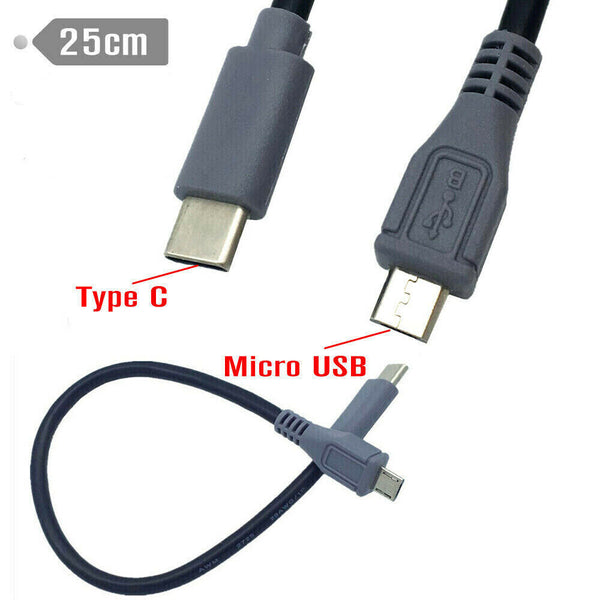 USB Type C to Micro/Mini USB HighSpeed Data Sync OTG Power Supply Charging Cable