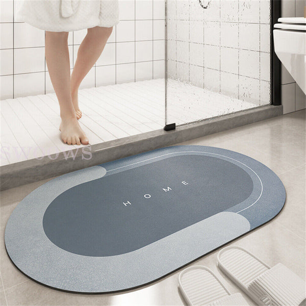 Super Absorbent Floor Mat Soft Quick-Drying Non-Slip Diatom Mud Bath Floor Mat