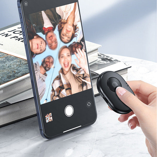 Wireless Bluetooth Rechargeable Remote Control Camera Shutter for Mobile Phones