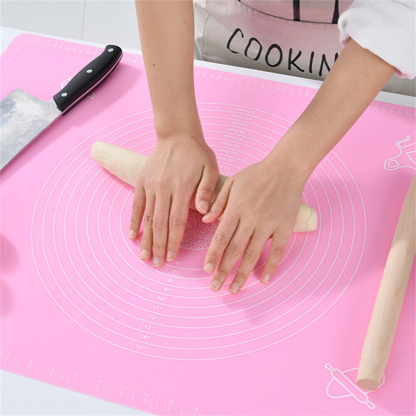 up to70X50 cm Silicone Baking Mat Pastry Bakeware Pad Tray Clay Fondant sheet