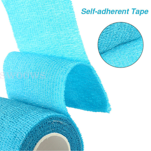 5-30PCS Cohesive Bandage Self-Adhesive Wrap tape - Sports Health Pet Vet Care