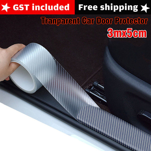 Car Accessories Door Protector Sill Scuff Cover Anti Scratch Sticker 3m*5cm DIY