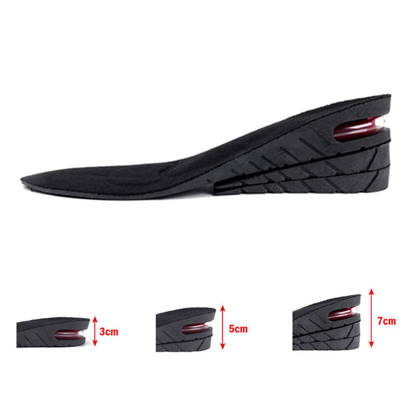 Shoes Insoles Air Cushion Height Increase Heel Gel Inserts Taller Lifts Pad Shoe