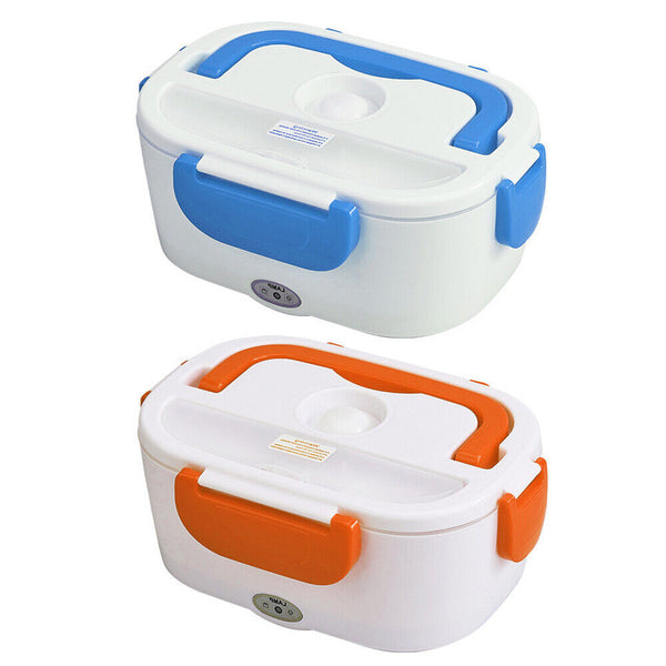 40W Portable Electric Heated Lunch Box Bento Warmer Food Heating Car Plug Truck