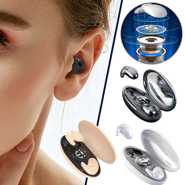 Invisible Sleep Wireless Earphone Tws Bluetooth 5.3 Headphones Hidden Earbuds