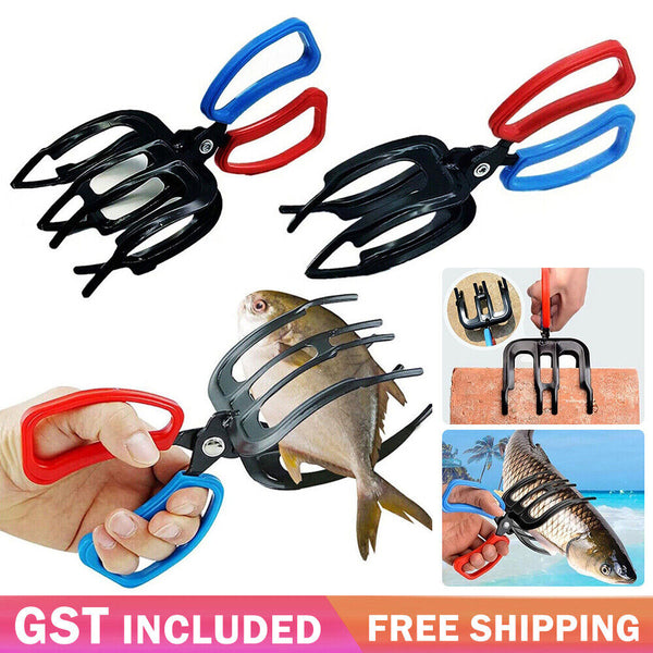 Fishing Pliers Gripper Metal Fish Control Clamp Claw Tong Grip Forceps Tackle AU