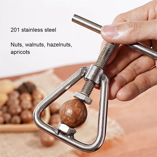 Nut Opener Nut Cracker Machine Manual Nut Sheller Tool Macadamia Opening Best AU