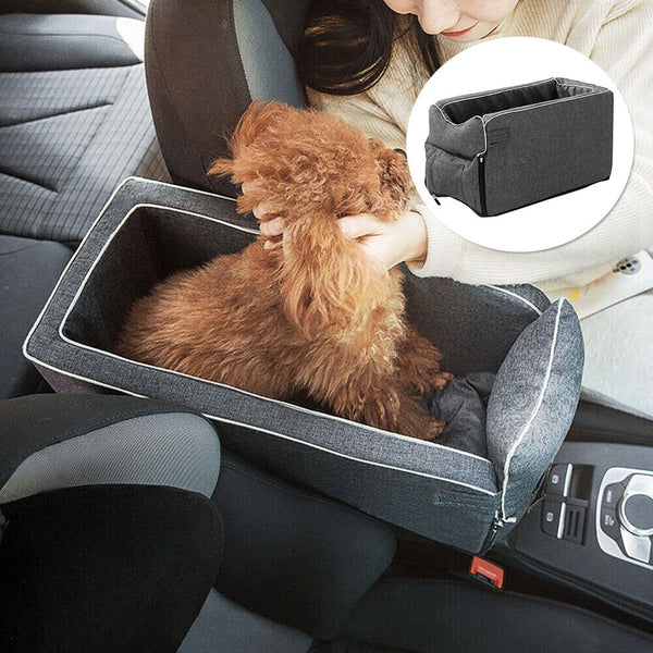 Travel Dog Car Seat Soft Pet Carrier Booster Auto Puppy Rest Console Pet Supply