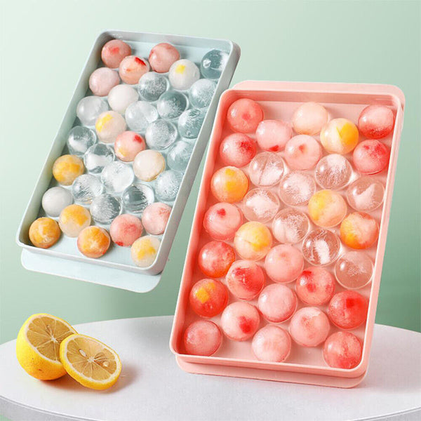 33 Grid Mini Round Ice Cube Tray Ice Cube Mold DIY Moulds Ice Ball Maker Kitchen