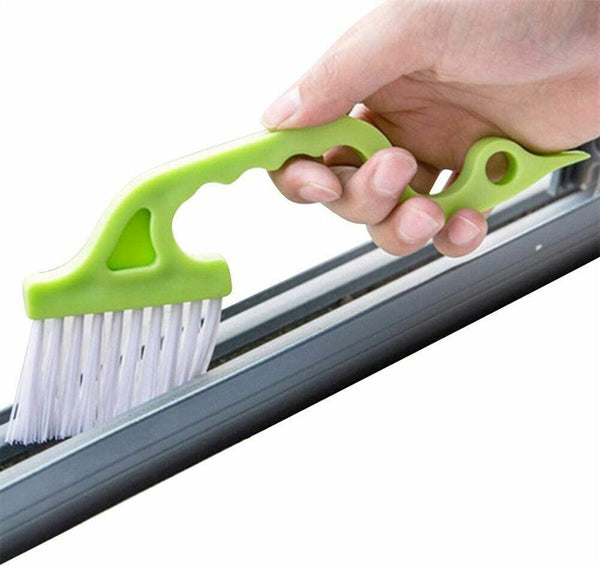 Crevice Groove Cleaning Brush Trench Window Door Cleaning Gap Dust Cleaner Slide