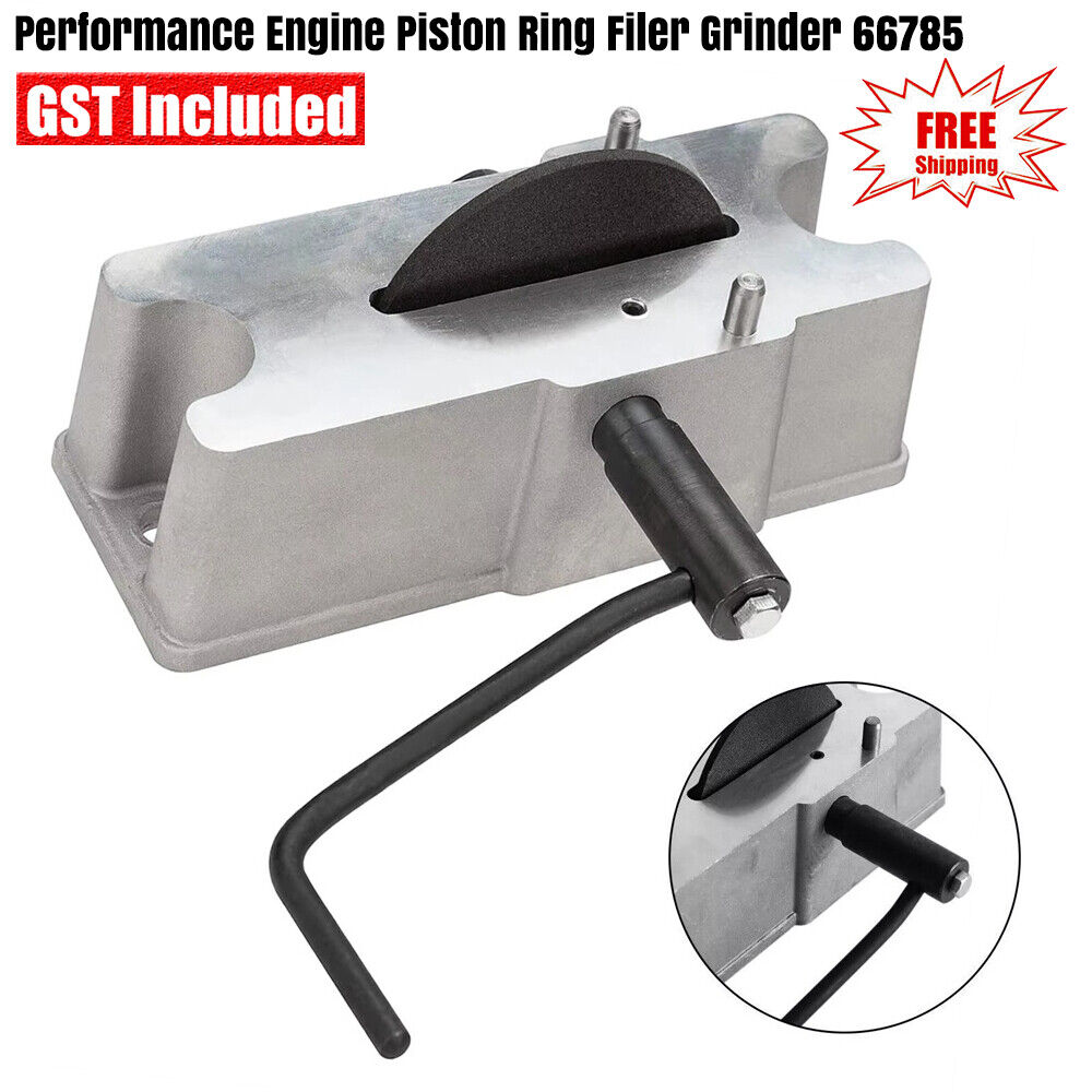 Performance Engine Piston Ring Filer Grinder 66785 Grinding None Raw Aluminum