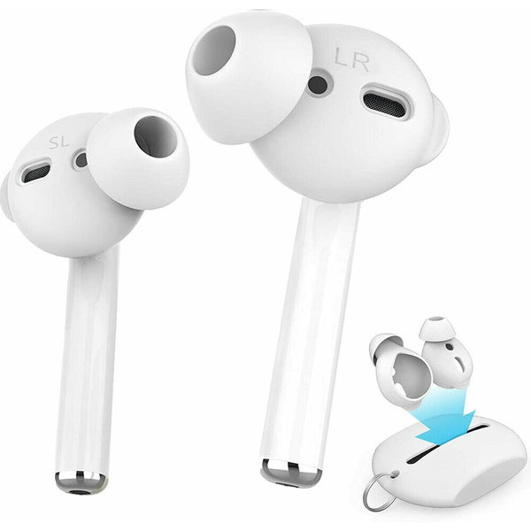 Silicone Ear Hook For Apple AirPods Ear Tips + Case Earpod Cover Earbuds