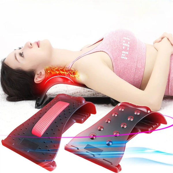 Neck and Upper Back Stretcher Cervical Traction Device Neck Massager Pain Relief