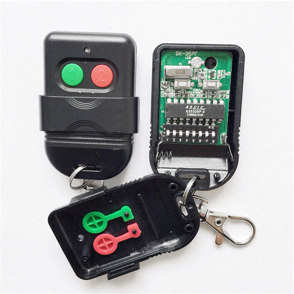 Auto Gate Remote Control Portable Two Buttons 330MHZ 433M DIP Switch SMC5326 1X