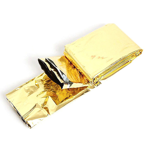 1-3x Space Blanket Thermal Thermo Foil Emergency Camping Rescue First Aid