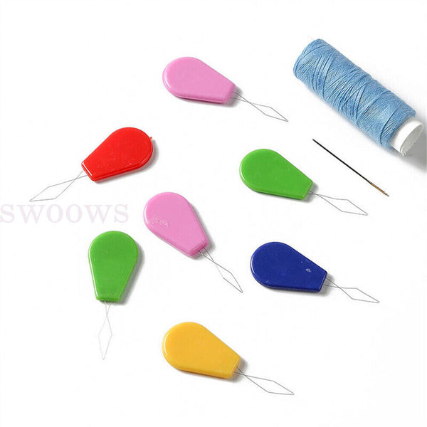 5-20X Needle Threader Threading Hand Threading Simple DIY Small Sewing Tools AU