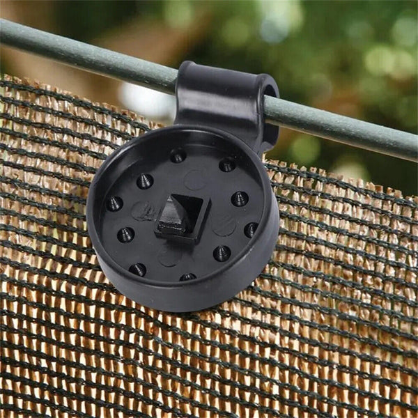 5-100Pcs Shade Cloth Heavy Duty Lock Grip Reusable Windproof Awning Clamp Grip