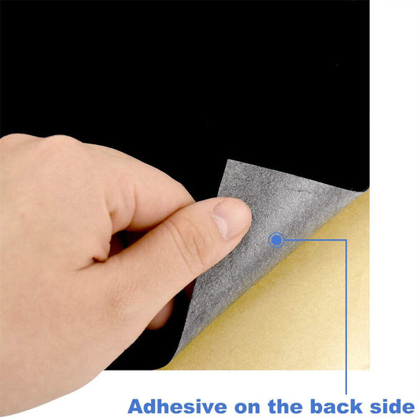 UP 50PCS Felt Fabric Adhesive Sheets Multipurpose Velvet Sheet Sticky Glue