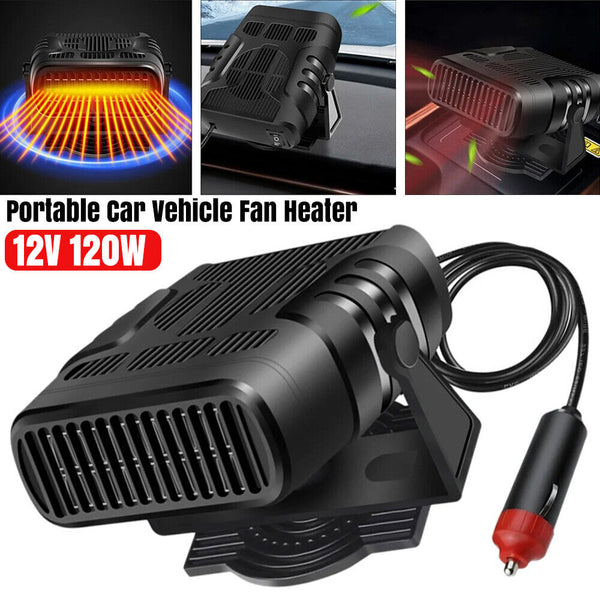 Portable Car Vehicle Heater Fan Ceramic Heating Defroster Demister DC 12V AU