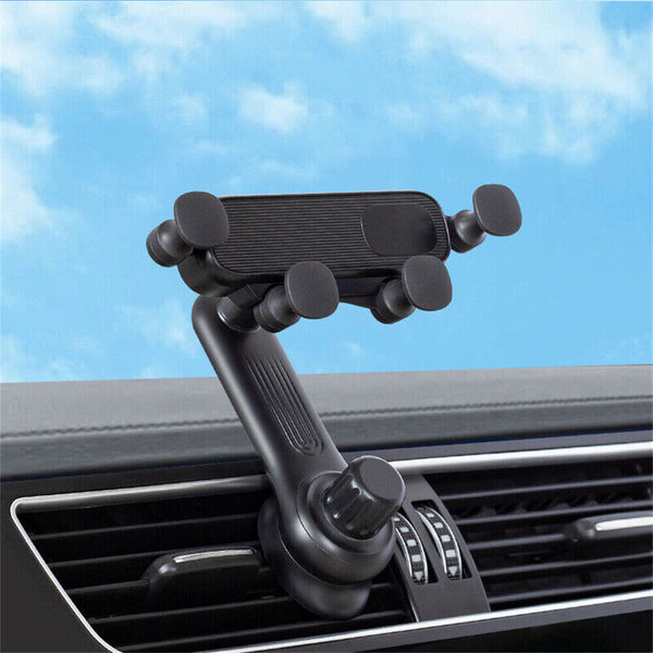 Mini Gravity Car Phone Holder Air Vent Mount for iPhone 15 14 13 Pro Max Samsung