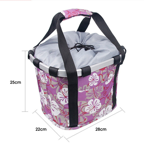 Pet Bicycle Bike Bag Front Dog Cat Travel Carrier Frame Basket Bike Seat Riding