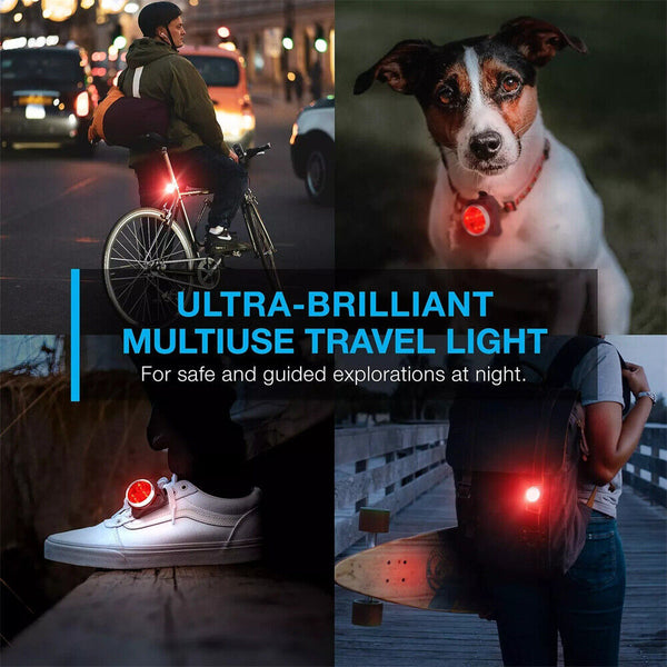 Rechargeable Bike Light Set LED Bicycle Lights Waterproof Headlight Front Rear