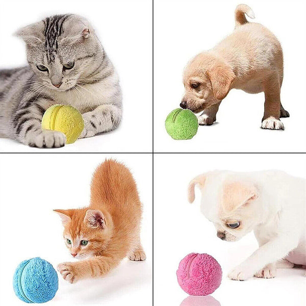 5X Magic Roller Ball Toy Automatic Pet Dog Cat Active Rolling Ball Electric Toys