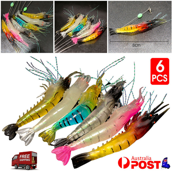 6x Minnow Fishing Lures Trout Cod Redfin Yellowbelly Bream Salmon Jacks Flathead