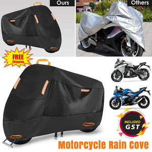 XXL Waterproof Motorcycle Motorbike Cover Outdoor Rain Dust Protector