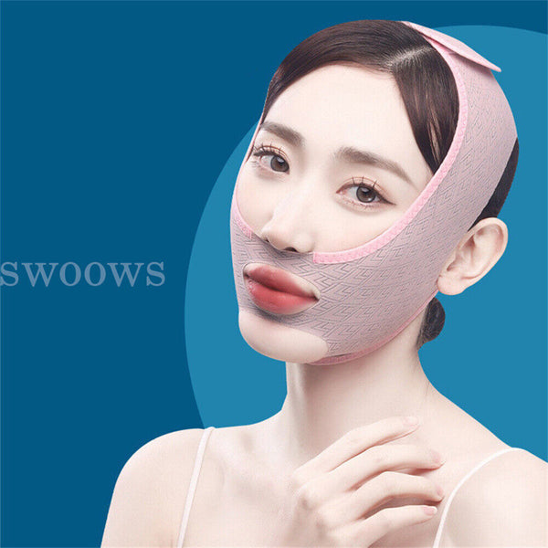 1/2pc Beauty Face Sculpting Sleep Mask V Line Lifting Mask Facial Strap Slimming