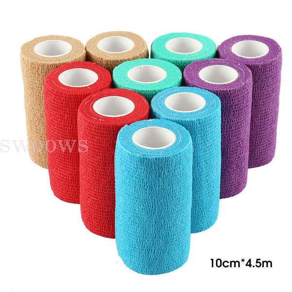 5-30PCS Cohesive Bandage Self-Adhesive Wrap tape - Sports Health Pet Vet Care