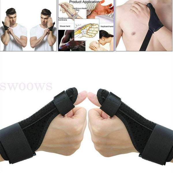 Thumb Spica Splint Brace Wrist Support Strap De Quervains Tendonitis Sprain Pain