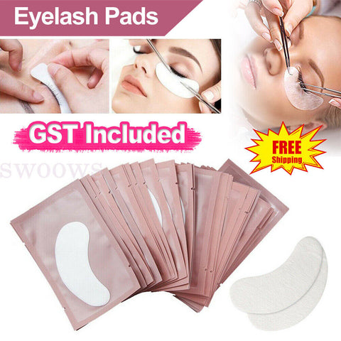 Up to 400 Pair Under Eye Curve Eyelash Pads Gel Patch Lint Free Lash Extension