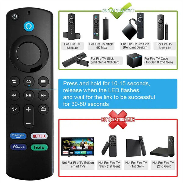 Replacement Amazon Voice Remote Control for Fire TV Stick Lite 4K MAX GEN 2 3 4