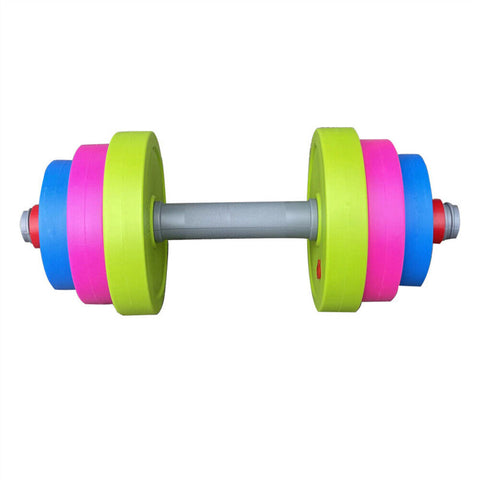 AU Kids Adjustable Barbell Toy Set Durable Exercise Dumbells Toys-LongShort