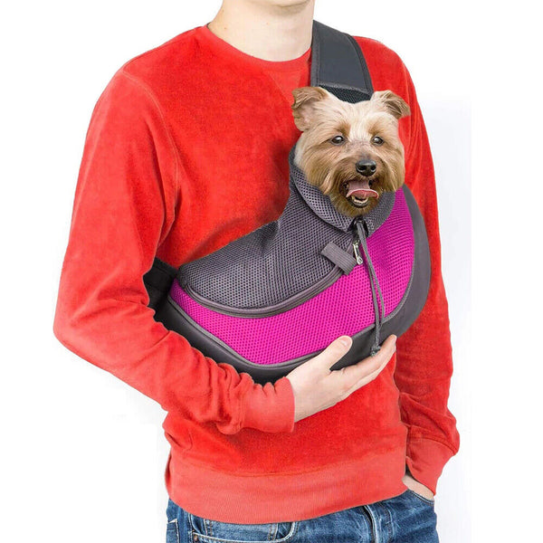 Pet Dog Cat Puppy Carry Bag Carrier Travel Outdoor Shoulder Pouch Sling Back