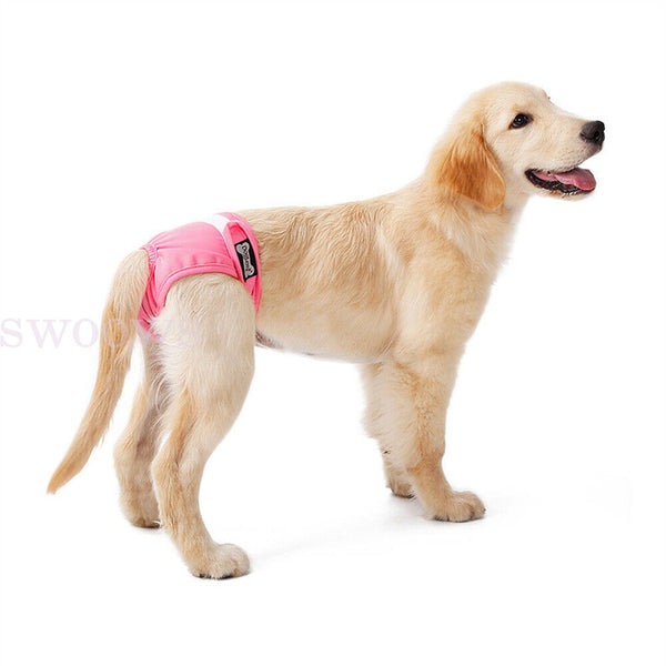 Male / Female Dog Puppy Nappy Diapers Belly Wrap Band Sanitary Pants Underpants