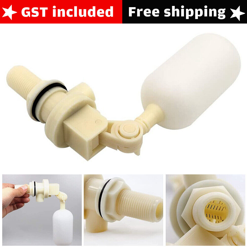 1/2 FLOAT VALVE PLASTIC - WATER TROUGH AUTOMATIC HORSE DOG CATTLE BOWL