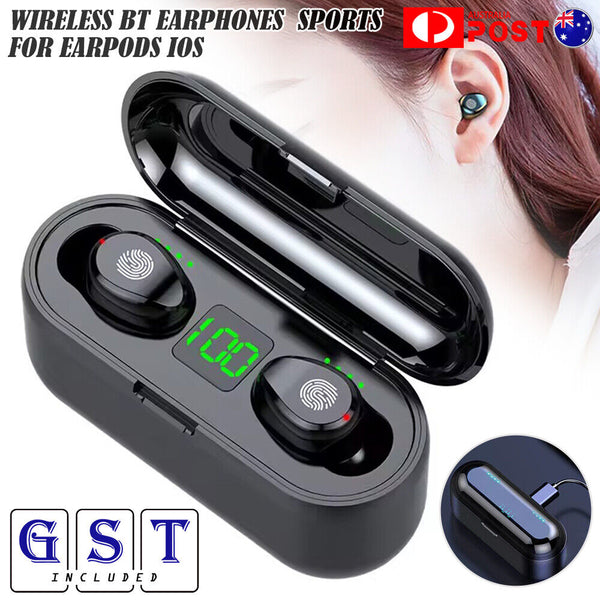 Wireless Bluetooth Earphones Headphones Earbuds Sports for Earpods iOS Android