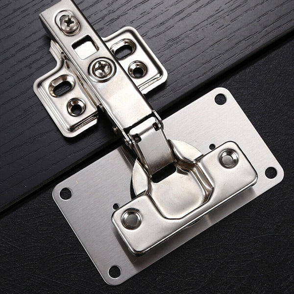 Repair Mount Tool Hinge Repair Plate Rust Resistant Steel Furniture Cupboard