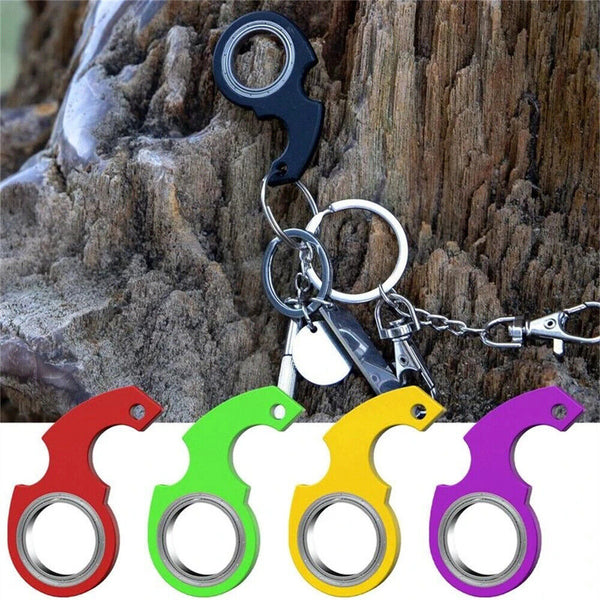 Spinner Toy Fidget Keychain Hand Stress Relieves Anti-Anxiety Key Relief Chain