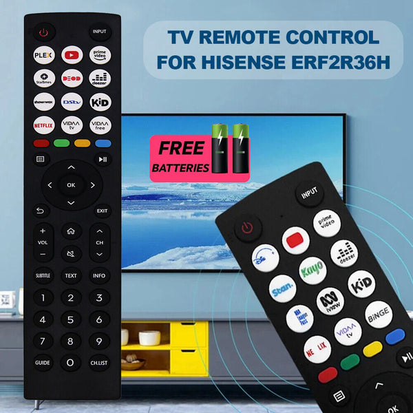 TV Remote Control For Hisense 43A7KAU 50A7KAU 55A7KAU 65A7KAU 75A7KAU 85A7KAU